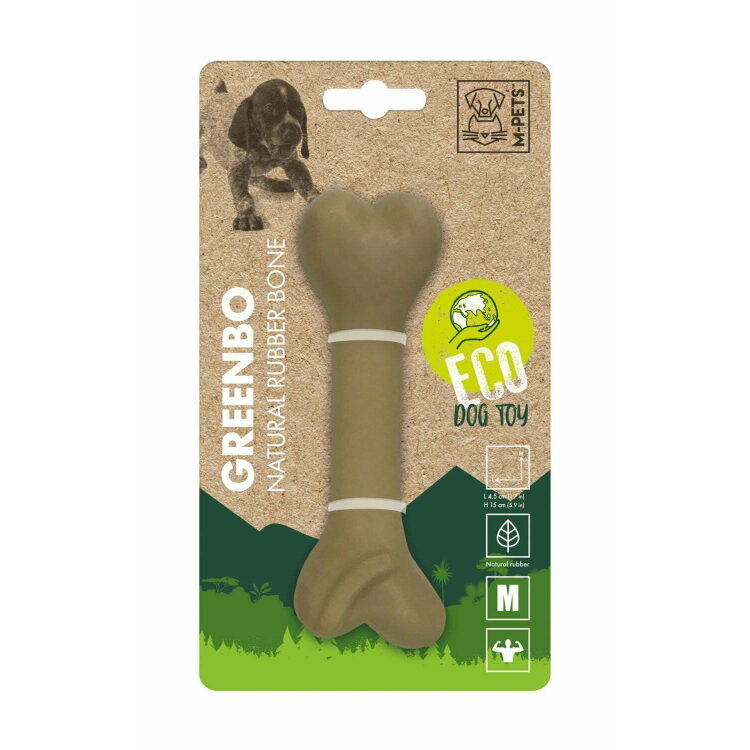 M-PETS_10639999_GREENBO_Natural Rubber Bone_M_#01.indd