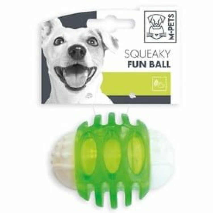 soft squeaky dog ball