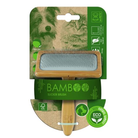 M-PETS_10119299 BAMBOO Slicker brush M_3D sim