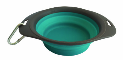 M-PETS_10552399_10552499_10552599_ON THE ROAD Foldable bowl S Blue_folded