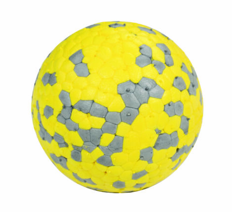 M-PETS_10643599 BLOOM Ball Yellow & gray