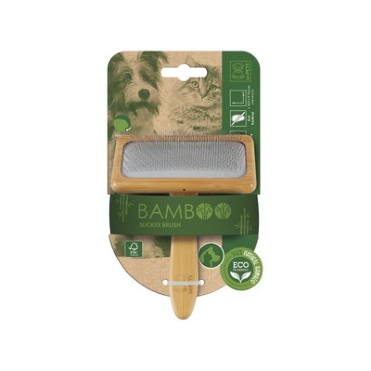 BAMBOO Slicker Brush L Pet Barn