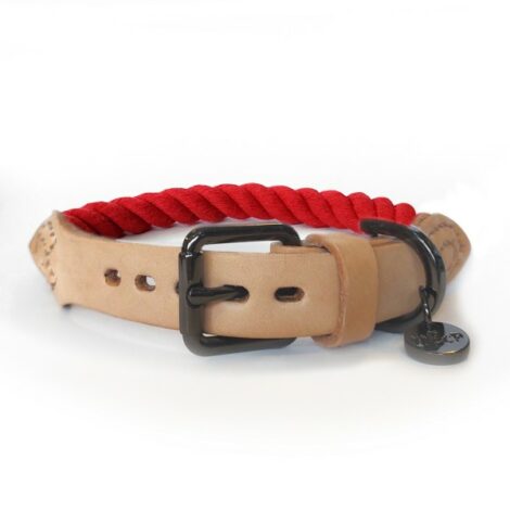 milk-pepper-nemo-rouge-rope-and-leather-collar