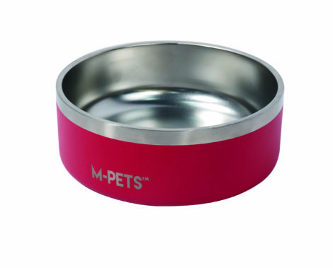 M-PETS_10530999_ESKIMO Double Wall Bowl_1250ml_Red