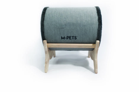 M-PETS_20303099_TUNNEL Elevated Cat Bed side