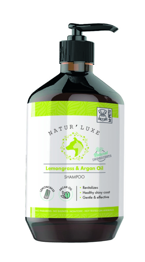 M-PETS_10123699_NaturLuxe shampoo Lemongrass-ArganOil