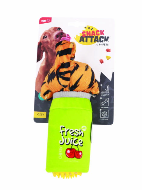 M-PETS_10651299_SNACK ATTACK_Ozzy with packaging_front_VER_CMYK