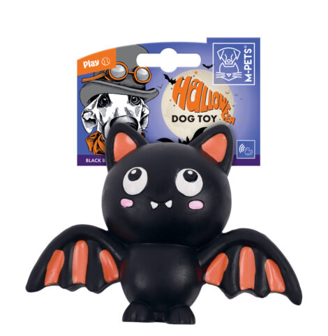 M-PETS_10665099_HALLOWEEN Dog Latex Toy_BLACK BAT_#01_VECTOR.ind