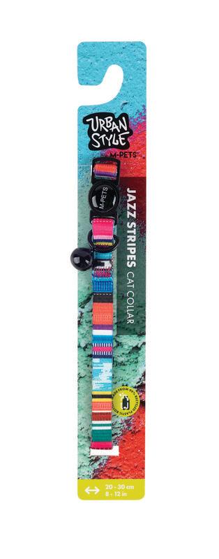 M_PETS_20801399_URBAN_STYLE_Cat_collar_Jazz_Stripes_with_packaging_VER_CMYK