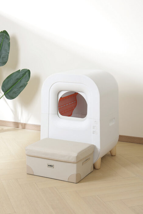 03.M-PETS_20120001_20120999_20119501_20120101_20119401_20120301_STEP UP_Foldable Cat Step_SMARTO_Cat Litter Box_Lifestyle_Indoor_HOR_CMYK