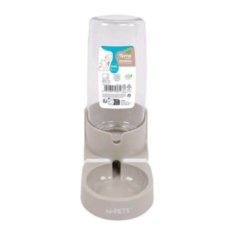 M-PETS_60531299_REFRESH_Small water dispenser_Desert sand_0,85L_Product_1_HOR_CMYK V3